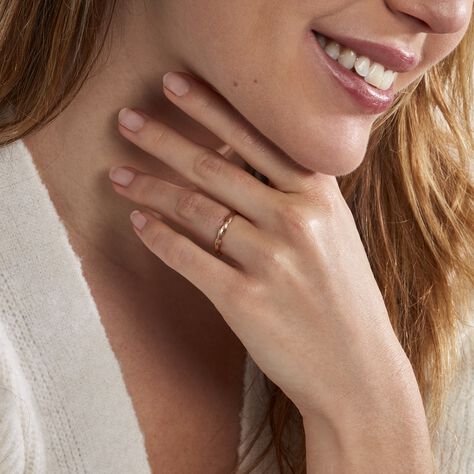 Bague Plaqué Or Jaune Ino - Bagues fantaisie Femme | Histoire d’Or