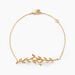 Bracelet Folia Plaqué Or Jaune - Bracelets Femme | Histoire d’Or