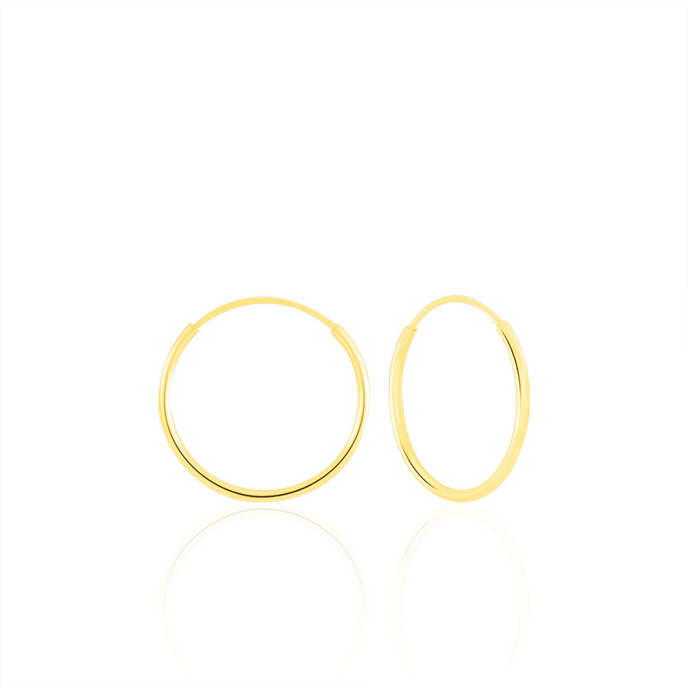 Boucles d oreilles creoles Or Histoire d Or