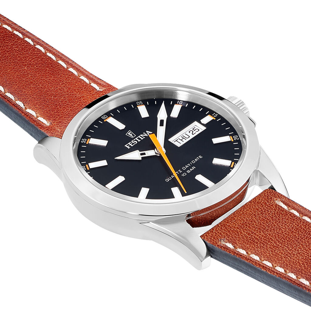 Montre Festina Classics Noir - Montres Homme | Histoire d’Or