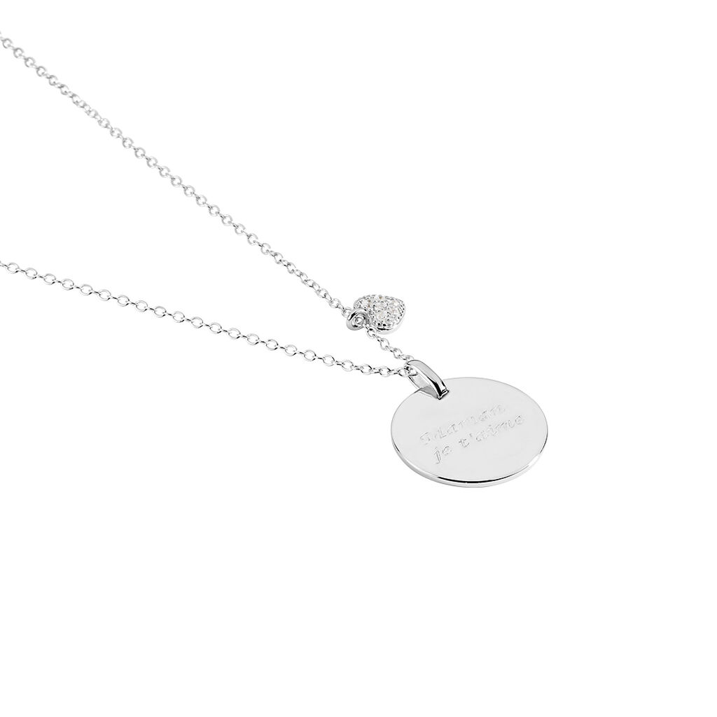 Collier Argent Nellchen Oxydes De Zirconium - Colliers fantaisie Femme | Histoire d&rsquo;Or