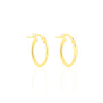 Cr&eacute;oles Telya Or Jaune - Boucles d'oreilles cr&eacute;oles Femme | Histoire d&rsquo;Or