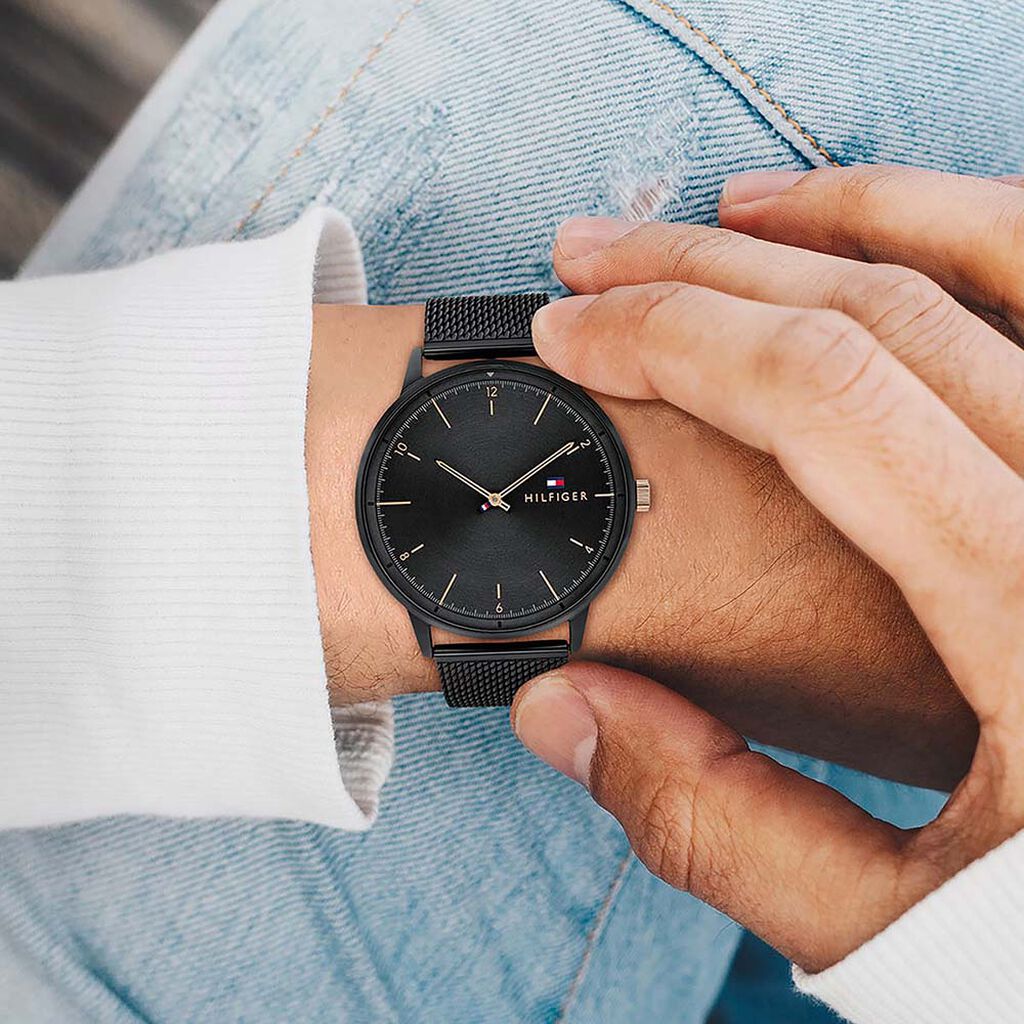 Montre Tommy Hilfiger Hendrix Noir - Montres Homme | Histoire d’Or