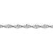 Collier Ciana Torsade Diamante Argent Blanc - Chaines Femme | Histoire d’Or