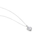 Collier Or Blanc Charity Oxydes De Zirconium - Colliers Femme | Histoire d&rsquo;Or