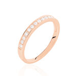 Alliance Collection Juliette Or Rose Diamant - Alliances Femme | Histoire d&rsquo;Or