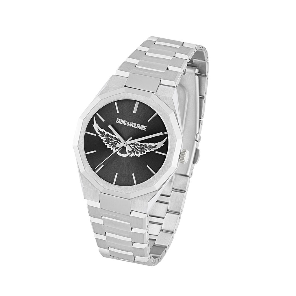 Montre Zadig Et Voltaire New Zadig Noir - Montres Femme | Histoire d&rsquo;Or