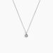 Collier Mon 1er Diamant Or Blanc Diamant - Colliers Femme | Histoire d’Or