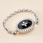 Bague Polka Argent Blanc - Bagues fantaisie Femme | Histoire d&rsquo;Or