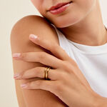 Bague Alfreda Acier Jaune - Bagues fantaisie Femme | Histoire d&rsquo;Or