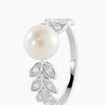 Bague Epiphania Or Blanc Oxyde De Zirconium - Bagues avec pierre Femme | Histoire d&rsquo;Or