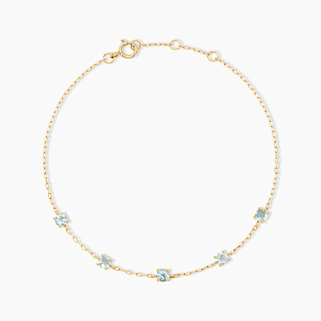 Bracelet Veasna Or Jaune Topaze - Bracelets Femme | Histoire d&rsquo;Or