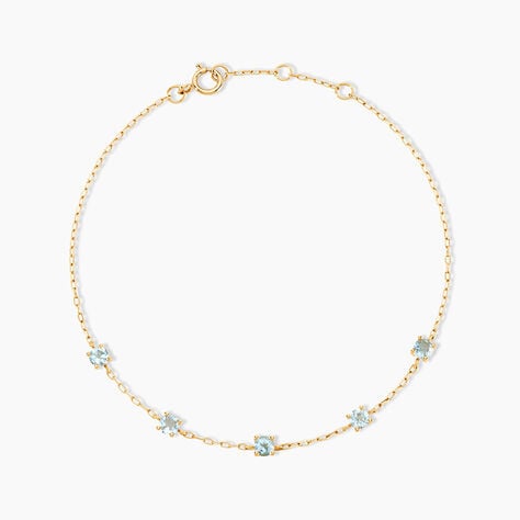 Bracelet Veasna Or Jaune Topaze - Bracelets Femme | Histoire d&rsquo;Or