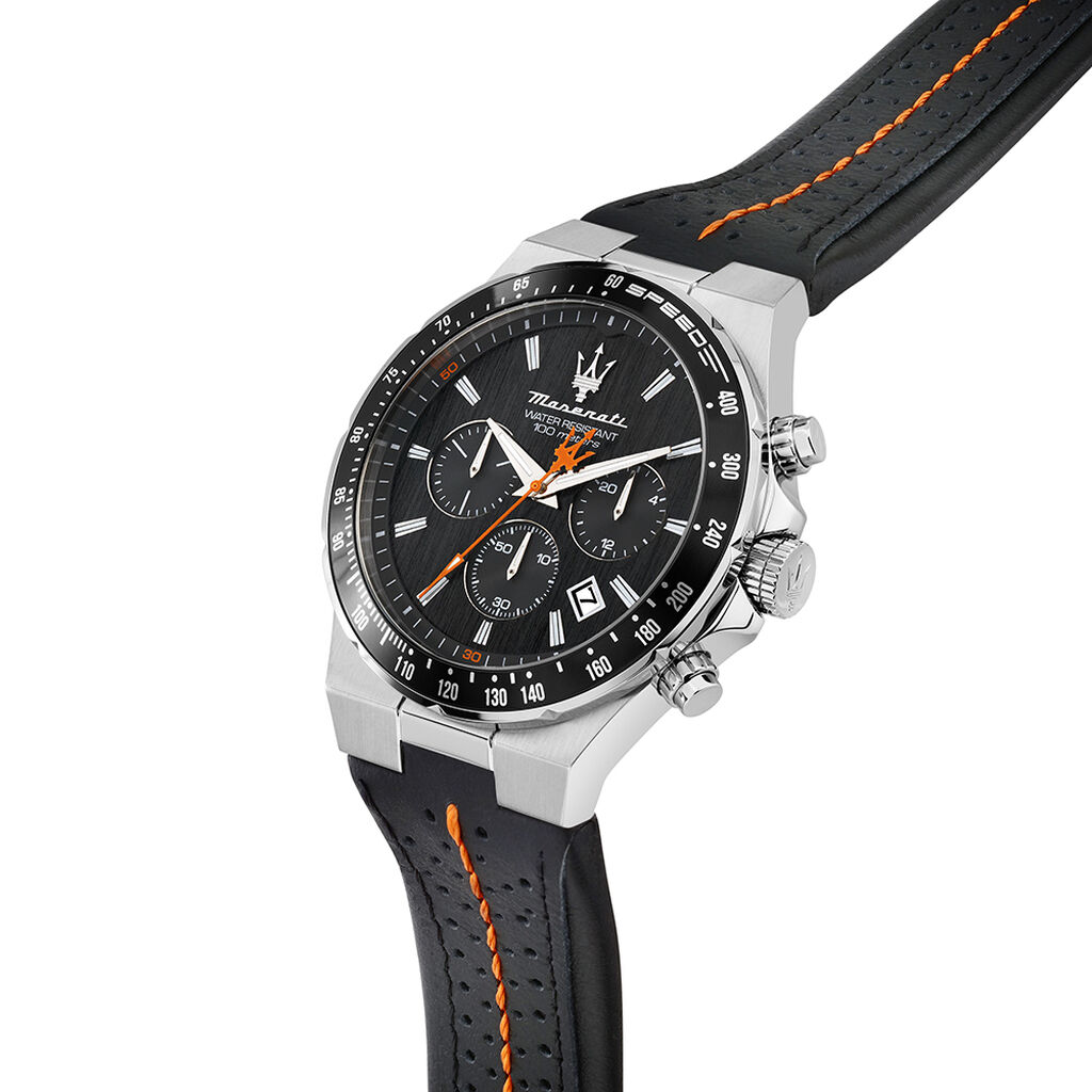 Montre Maserati Sfida Noir - Montres chronographes Homme | Histoire d&rsquo;Or