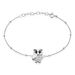 Bracelet Argent Trine Oxydes De Zirconium - Bracelets fantaisie Femme | Histoire d’Or