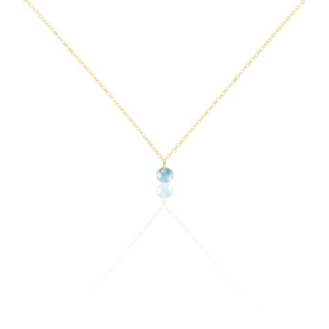 Collier Or Jaune Emilee Oxyde De Zirconium - Colliers Enfant | Histoire d’Or