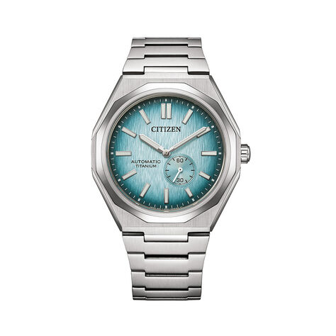 Montre Citizen Super Titanium Mechanical Zenshin Bleu Sky - Montres Homme | Histoire d&rsquo;Or