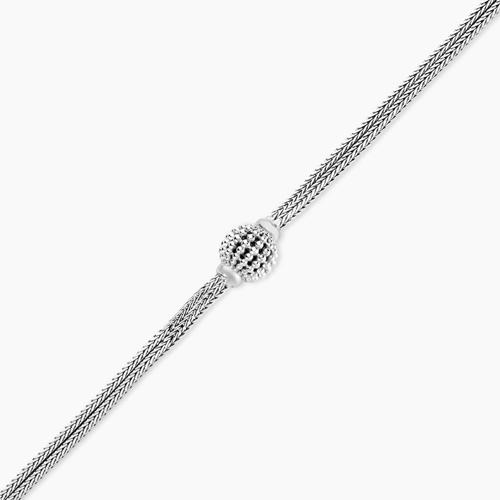Bracelet Makana Argent Blanc - Bracelets Femme | Histoire d’Or