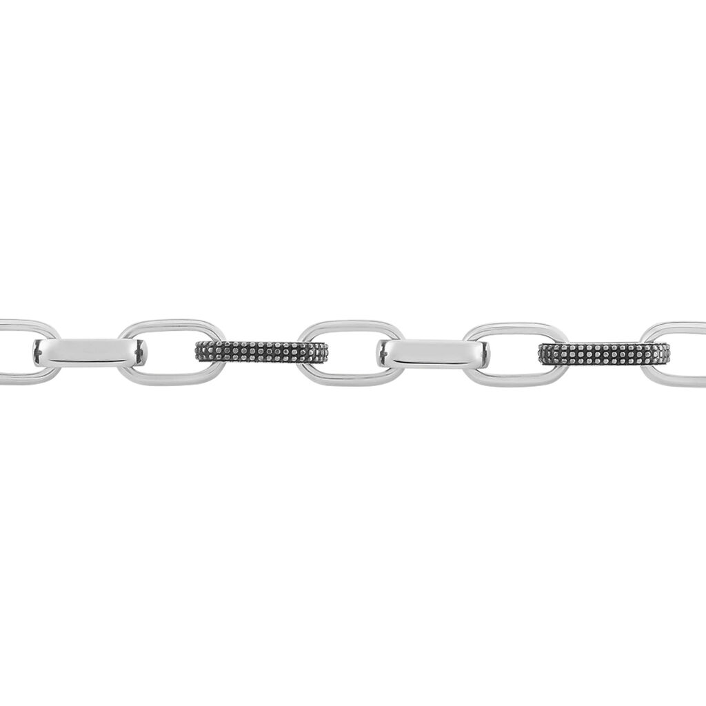 Bracelet Cesare Acier Blanc - Bracelets Homme | Histoire d&rsquo;Or