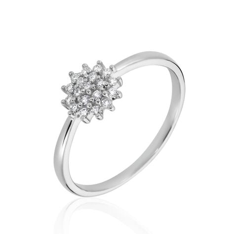 Bague Platine Alden Diamants - Bagues avec pierre Femme | Histoire d&rsquo;Or