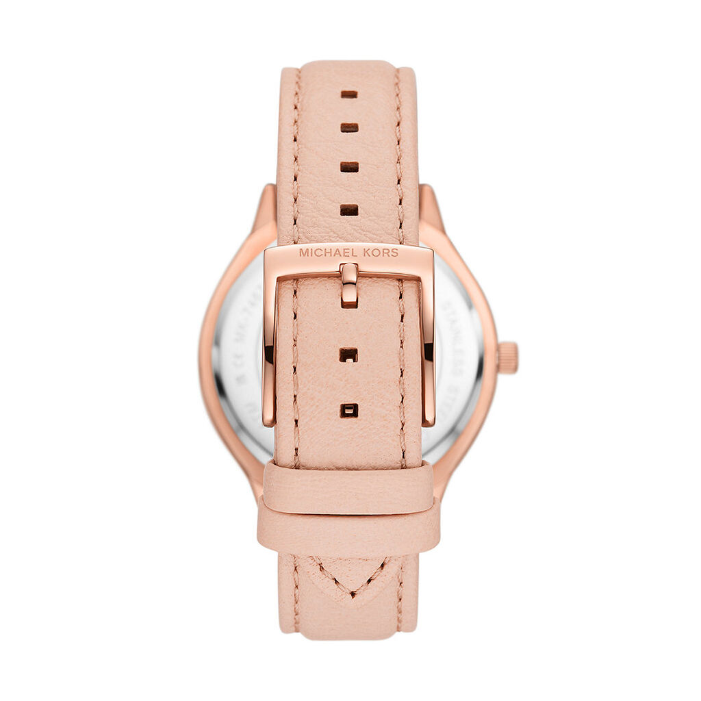 Montre Michael Kors Slim Runway Blanc - Montres Femme | Histoire d’Or