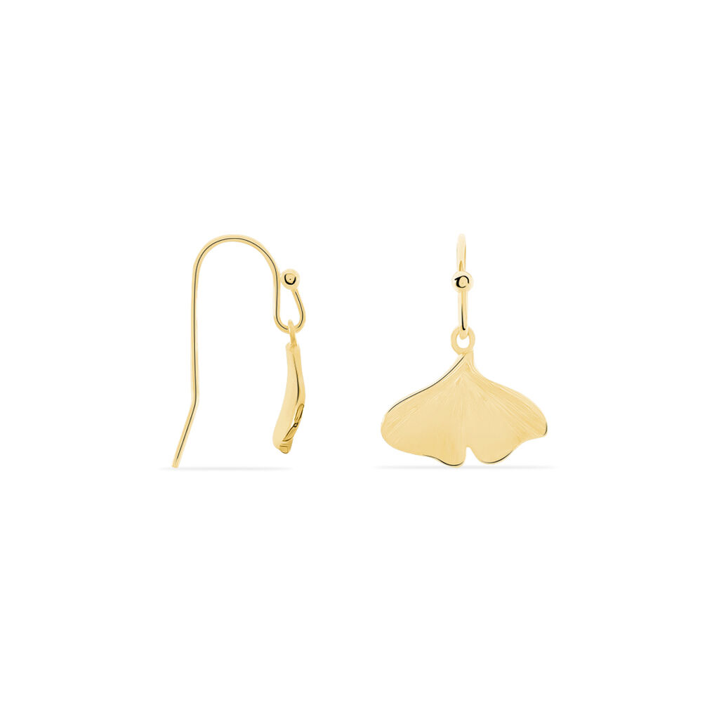 Boucles D'oreilles Pendantes Brita Plaqué Or Jaune - Boucles d'oreilles fantaisie Femme | Histoire d’Or