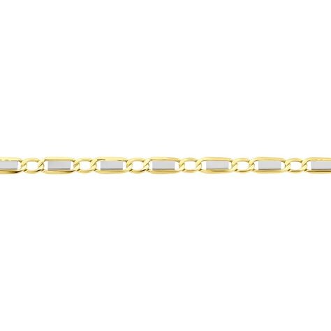 Collier Danae Plaquette Or Bicolore - Chaines Homme | Histoire d’Or