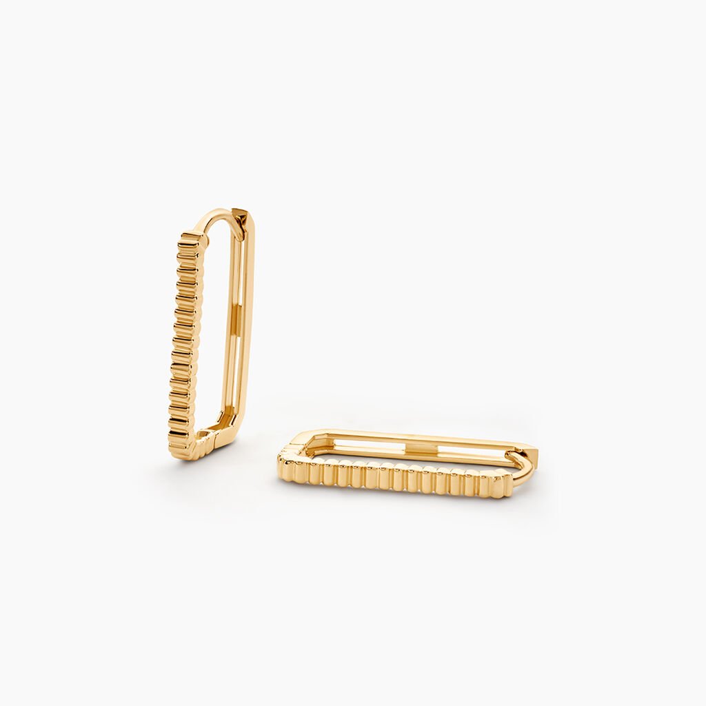 Créoles Huldah Or Jaune - Boucles d'oreilles créoles Femme | Histoire d’Or