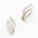 Boucles D'oreilles Puces Bathilde Or Jaune Diamant - Clous d'oreilles Femme | Histoire d’Or