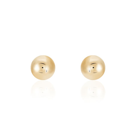 Boucles D'oreilles Puces Nohraae Plaqu&eacute; Or Jaune - Boucles d'oreilles fantaisie Femme | Histoire d&rsquo;Or