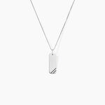 Collier Ryan Or Blanc - Colliers Homme | Histoire d&rsquo;Or