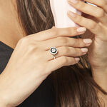 Bague Solitaire Aliou Argent Blanc Oxyde De Zirconium - Bagues solitaires Femme | Histoire d&rsquo;Or