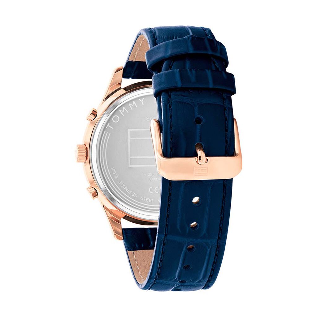 Montre Tommy Hilfiger Weston Bleu - Montres Homme | Histoire d&rsquo;Or