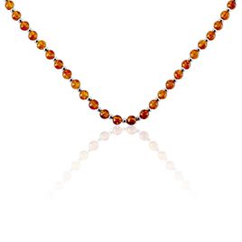 Collier Costin Argent Ambre - Colliers Femme | Histoire d’Or
