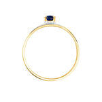 Bague Taila Or Jaune Saphir - Bagues solitaires Femme | Histoire d&rsquo;Or