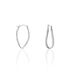 Créoles Desya Argent Blanc Oxyde De Zirconium - Boucles d'oreilles créoles Femme | Histoire d’Or