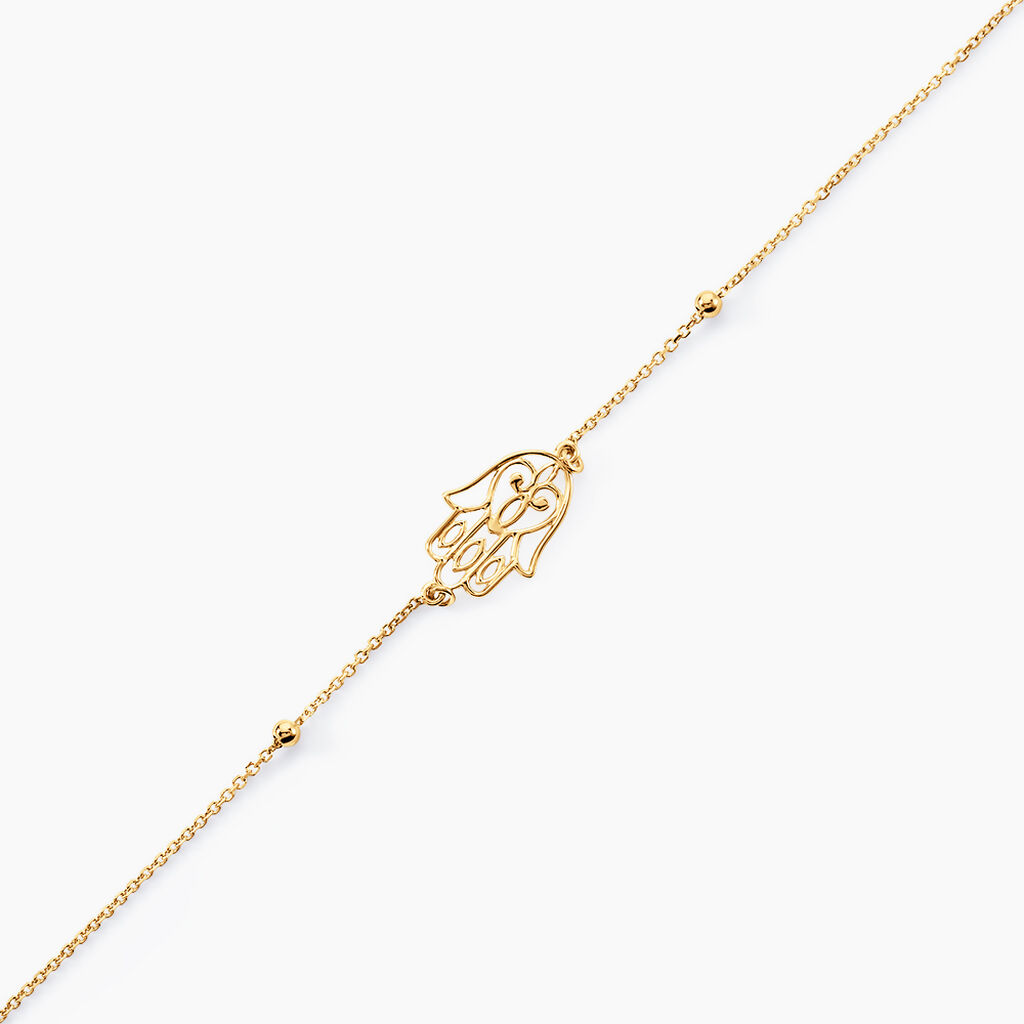 Bracelet Meryne Or Jaune - Bijoux sans pierre Femme | Histoire d&rsquo;Or