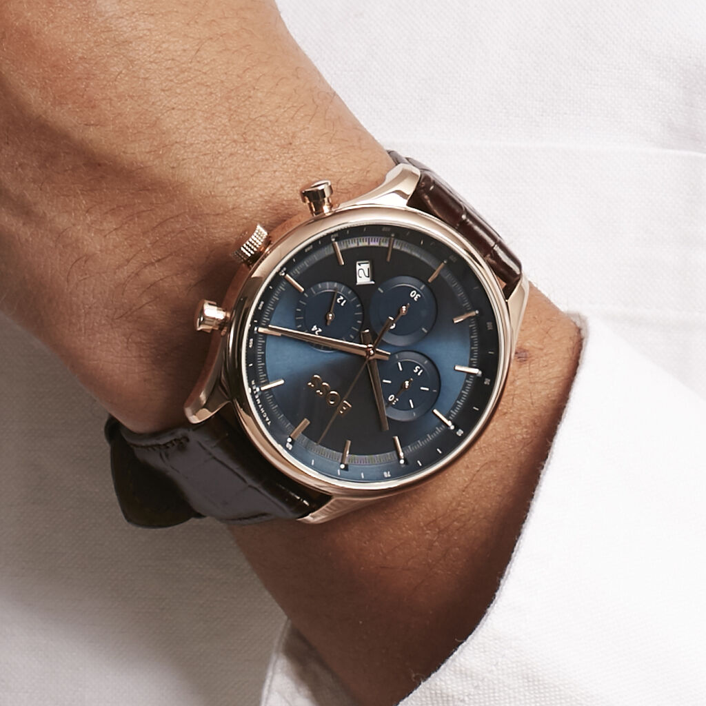 Montre Boss Gregor Bleu - Montres Homme | Histoire d’Or
