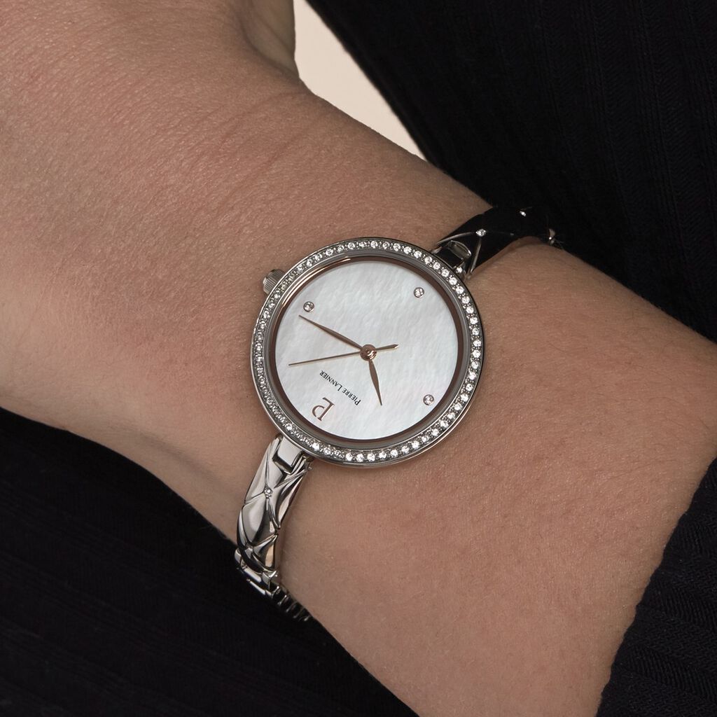 Montre Pierre Lannier Leia Blanc - Montres Femme | Histoire d’Or