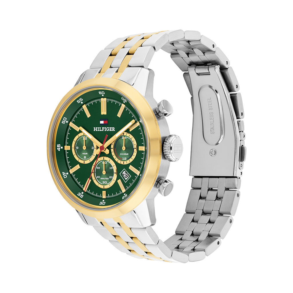 Montre Tommy Hilfiger Kent Vert - Montres Homme | Histoire d&rsquo;Or