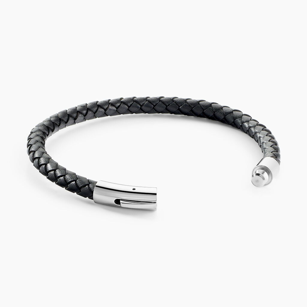 Bracelet Angelo Acier Blanc - Bracelets Homme | Histoire d’Or