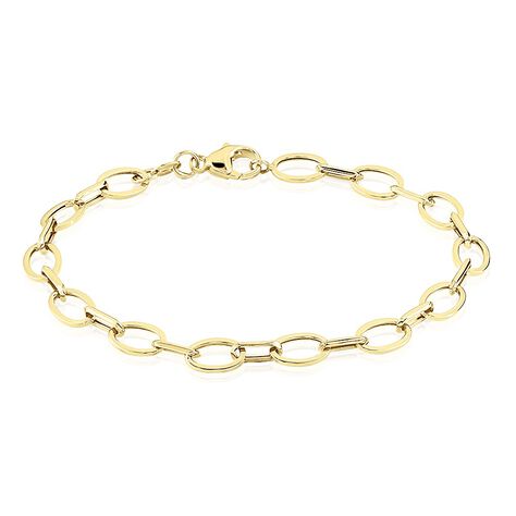 Bracelet Maille Or Jaune Crepinia - Bracelets cha&icirc;ne Femme | Histoire d&rsquo;Or
