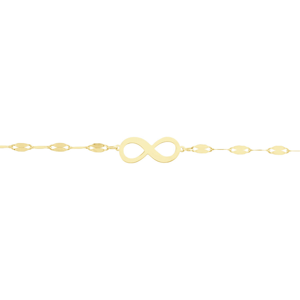 Bracelet Or Jaune Aulnie - Bracelets Femme | Histoire d’Or