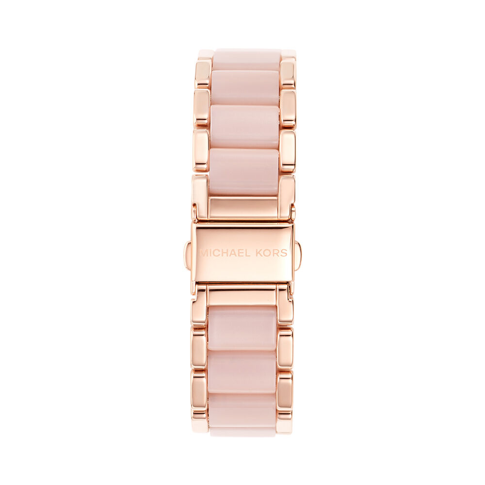 Montres Michael Kors MK5896 Acier Clip Strass Ronde Rose Ronde