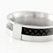 Bague Karly Acier Blanc - Bagues fantaisie Homme | Histoire d’Or