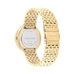 Montre Calvin Klein Twisted Bezel Blanc - Id&eacute;es cadeaux Femme | Histoire d&rsquo;Or