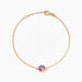 Bracelet Arenale Or Jaune Amethyste - Bracelets Femme | Histoire d’Or