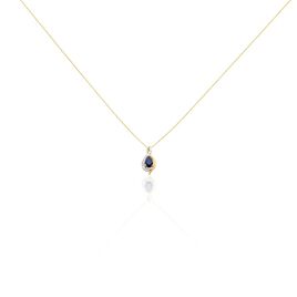 Collier Or Jaune Angelika Saphir - Colliers Femme | Histoire d’Or
