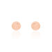 Boucles D'oreilles Puces Fidelia Boule Or Rose - Clous d'oreilles Femme | Histoire d’Or