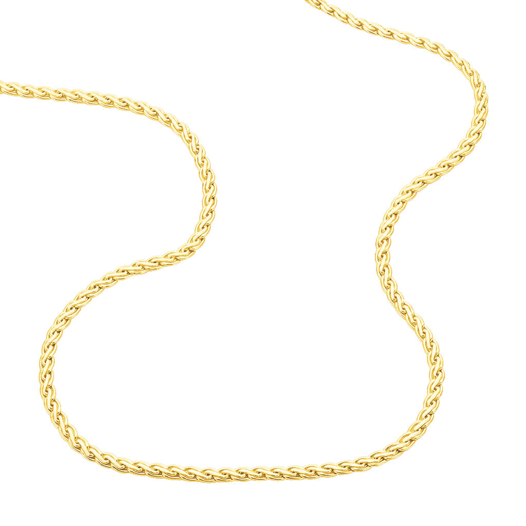 Collier Jayna Maille Palmier Or Jaune - Chaines Femme | Histoire d’Or